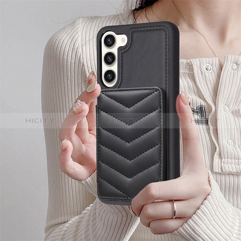 Silikon Hülle Handyhülle Gummi Schutzhülle Flexible Leder Tasche BF1 für Samsung Galaxy S23 5G