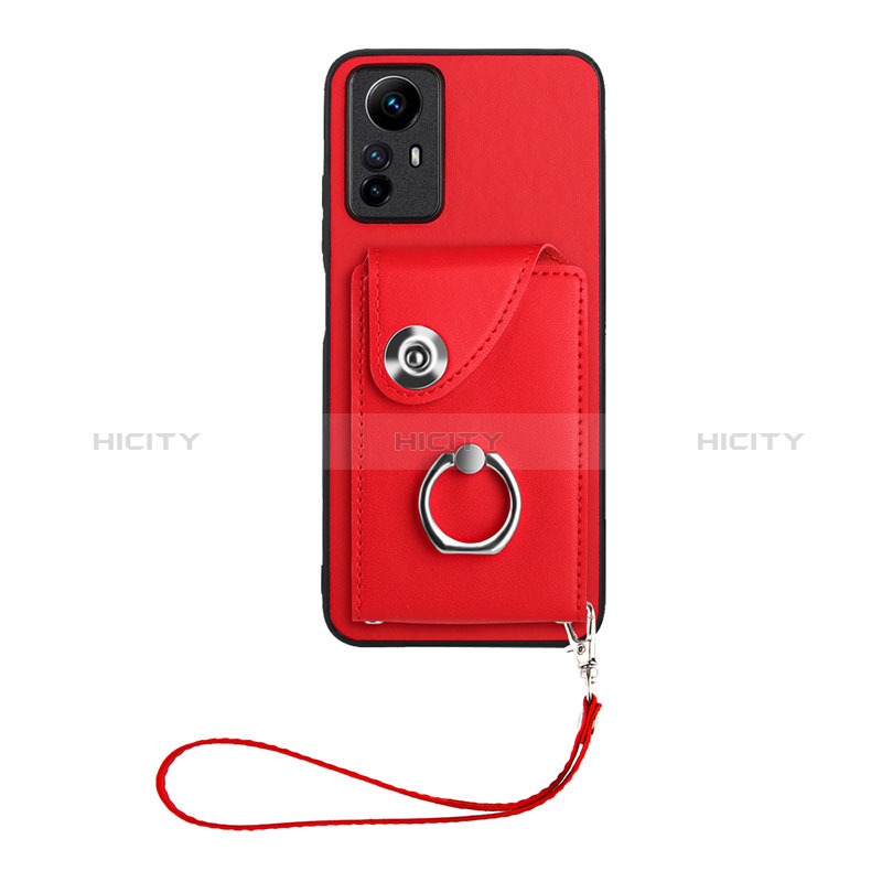 Silikon Hülle Handyhülle Gummi Schutzhülle Flexible Leder Tasche BF1 für Xiaomi Redmi Note 12S