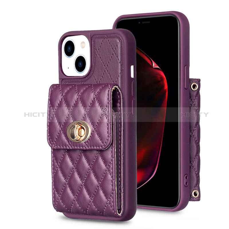 Silikon Hülle Handyhülle Gummi Schutzhülle Flexible Leder Tasche BF2 für Apple iPhone 13