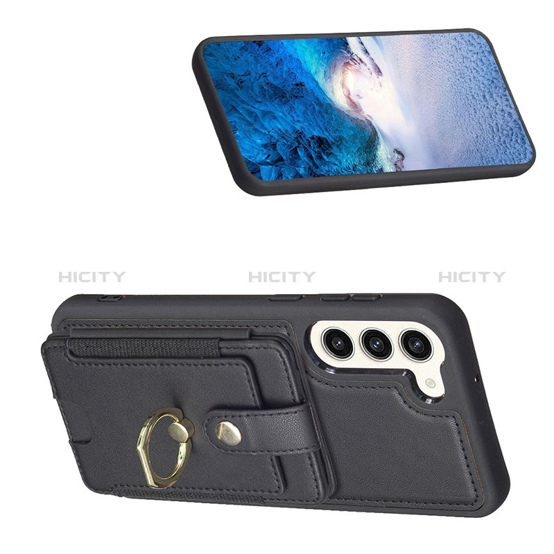 Silikon Hülle Handyhülle Gummi Schutzhülle Flexible Leder Tasche BF2 für Samsung Galaxy S22 5G