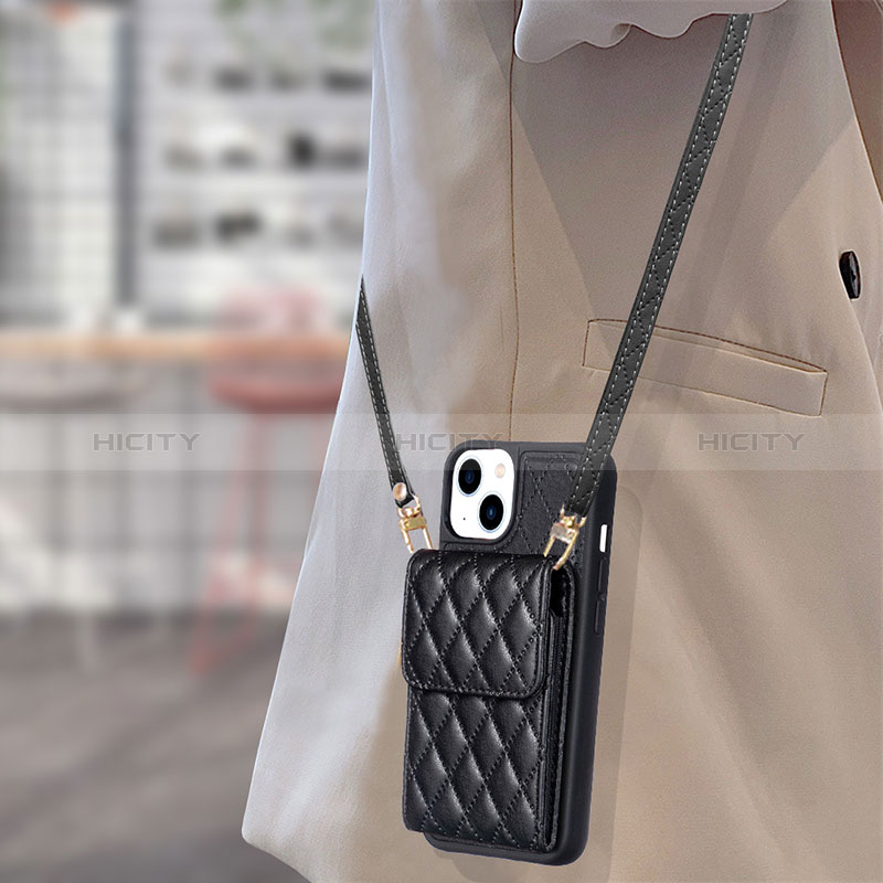 Silikon Hülle Handyhülle Gummi Schutzhülle Flexible Leder Tasche BF3 für Apple iPhone 14