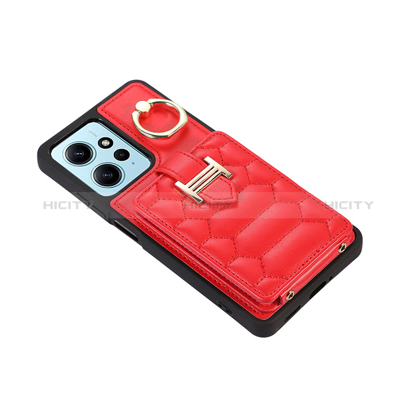 Silikon Hülle Handyhülle Gummi Schutzhülle Flexible Leder Tasche BF3 für Xiaomi Redmi Note 12 4G