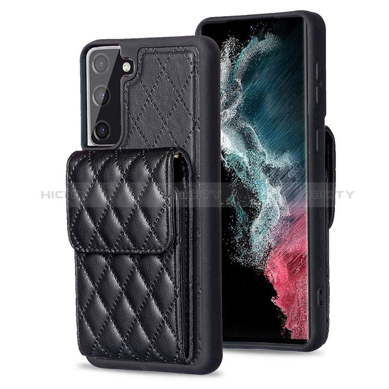 Silikon Hülle Handyhülle Gummi Schutzhülle Flexible Leder Tasche BF4 für Samsung Galaxy S21 FE 5G