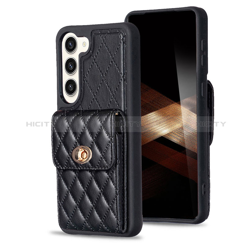 Silikon Hülle Handyhülle Gummi Schutzhülle Flexible Leder Tasche BF4 für Samsung Galaxy S24 5G