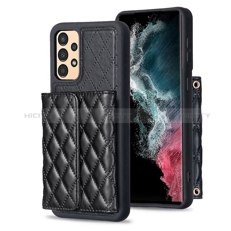 Silikon Hülle Handyhülle Gummi Schutzhülle Flexible Leder Tasche BF5 für Samsung Galaxy A13 4G