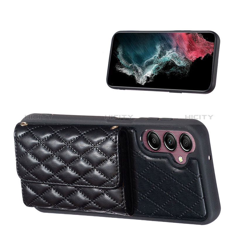 Silikon Hülle Handyhülle Gummi Schutzhülle Flexible Leder Tasche BF5 für Samsung Galaxy A14 4G