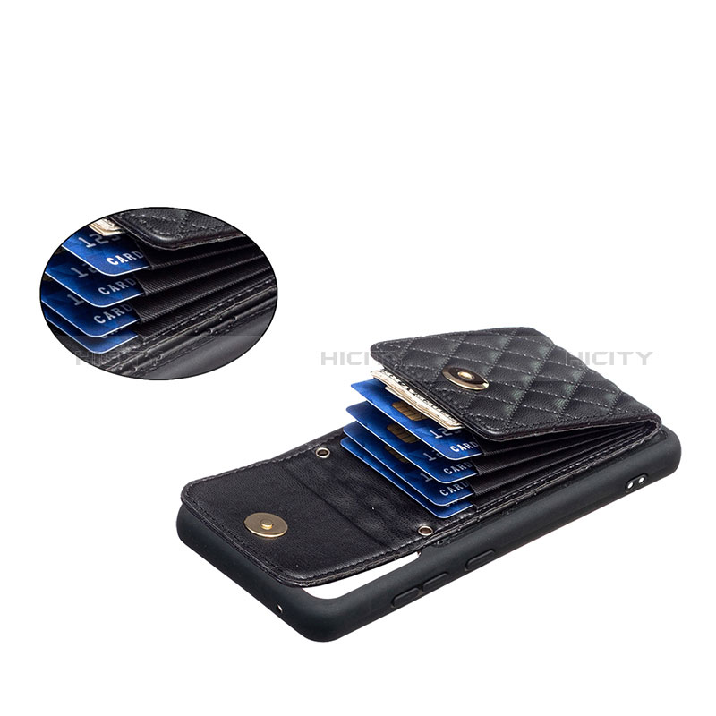 Silikon Hülle Handyhülle Gummi Schutzhülle Flexible Leder Tasche BF6 für Samsung Galaxy A52 4G
