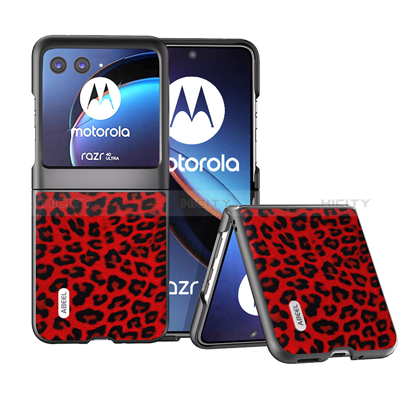 Silikon Hülle Handyhülle Gummi Schutzhülle Flexible Leder Tasche BH2 für Motorola Moto Razr 40 Ultra 5G