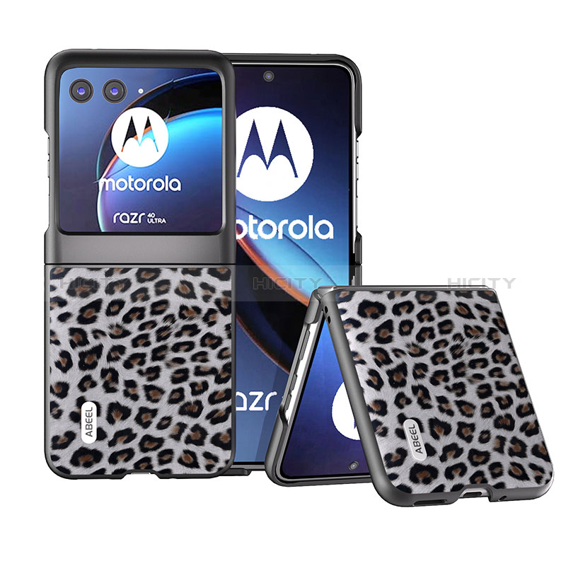 Silikon Hülle Handyhülle Gummi Schutzhülle Flexible Leder Tasche BH2 für Motorola Moto Razr 40 Ultra 5G