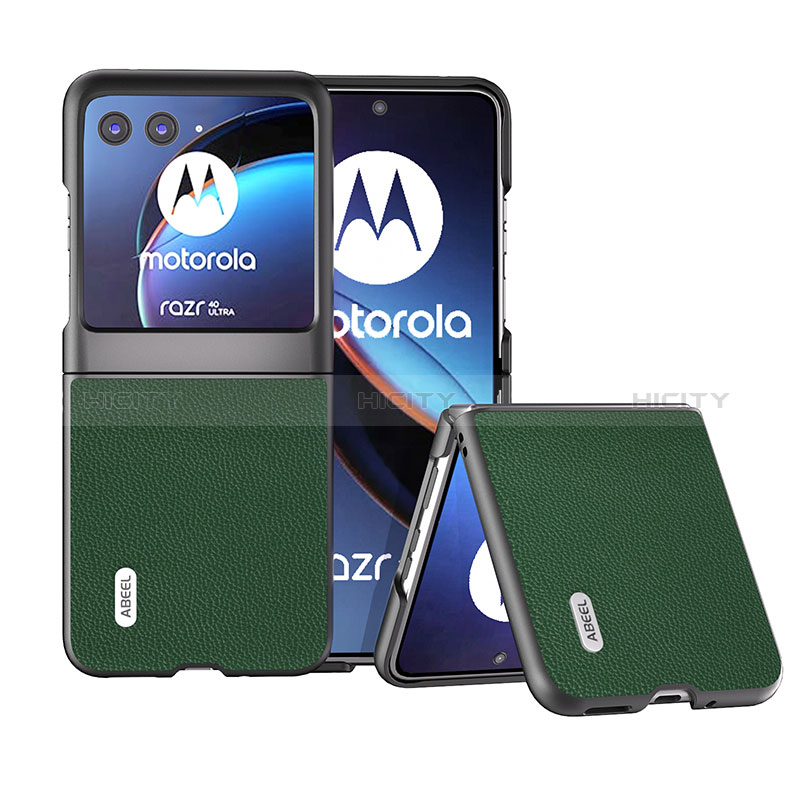 Silikon Hülle Handyhülle Gummi Schutzhülle Flexible Leder Tasche BH3 für Motorola Moto Razr 40 Ultra 5G