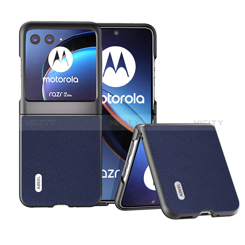 Silikon Hülle Handyhülle Gummi Schutzhülle Flexible Leder Tasche BH3 für Motorola Moto Razr 40 Ultra 5G