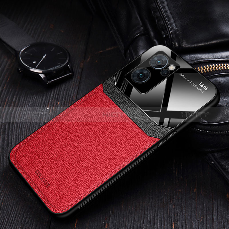 Silikon Hülle Handyhülle Gummi Schutzhülle Flexible Leder Tasche FL1 für OnePlus Nord CE 2 5G