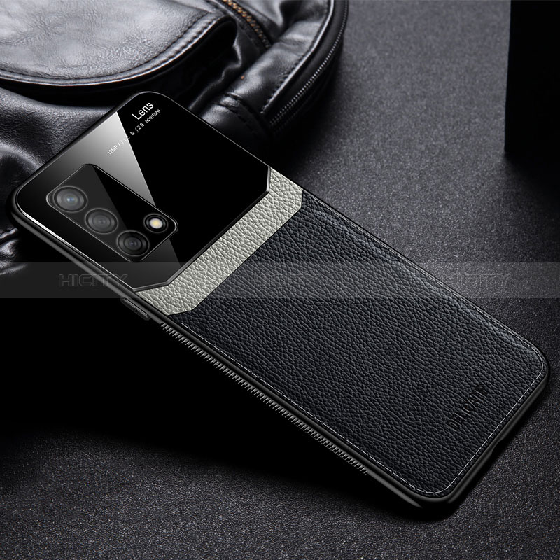 Silikon Hülle Handyhülle Gummi Schutzhülle Flexible Leder Tasche FL1 für Oppo A95 4G