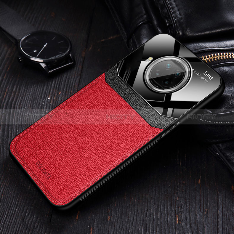 Silikon Hülle Handyhülle Gummi Schutzhülle Flexible Leder Tasche FL1 für Xiaomi Mi 10T Lite 5G