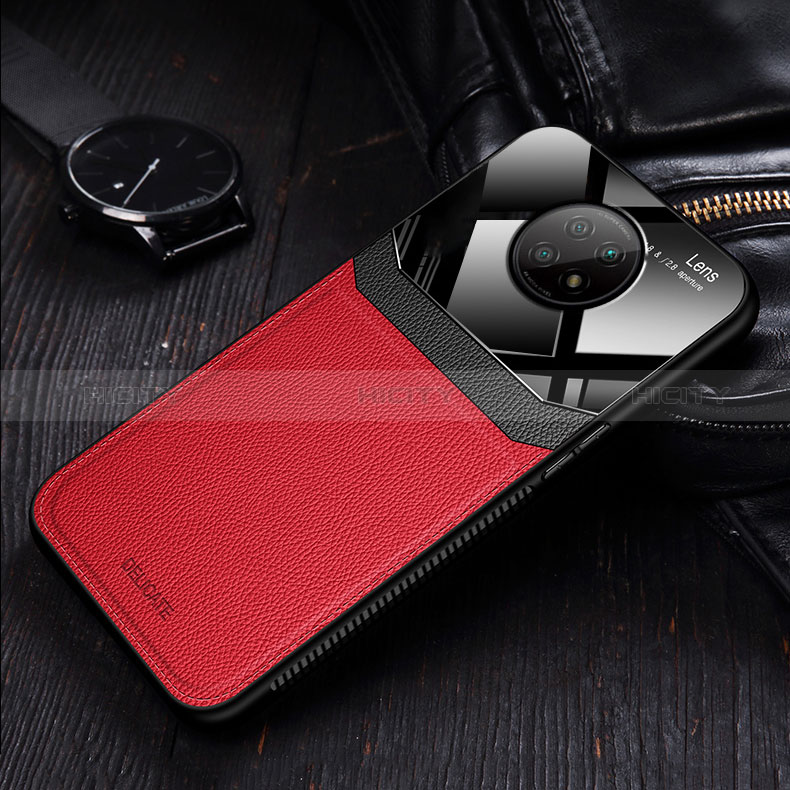 Silikon Hülle Handyhülle Gummi Schutzhülle Flexible Leder Tasche FL1 für Xiaomi Redmi Note 9T 5G