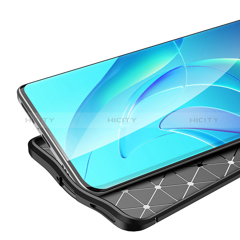 Silikon Hülle Handyhülle Gummi Schutzhülle Flexible Leder Tasche für Huawei Honor 60 Pro 5G