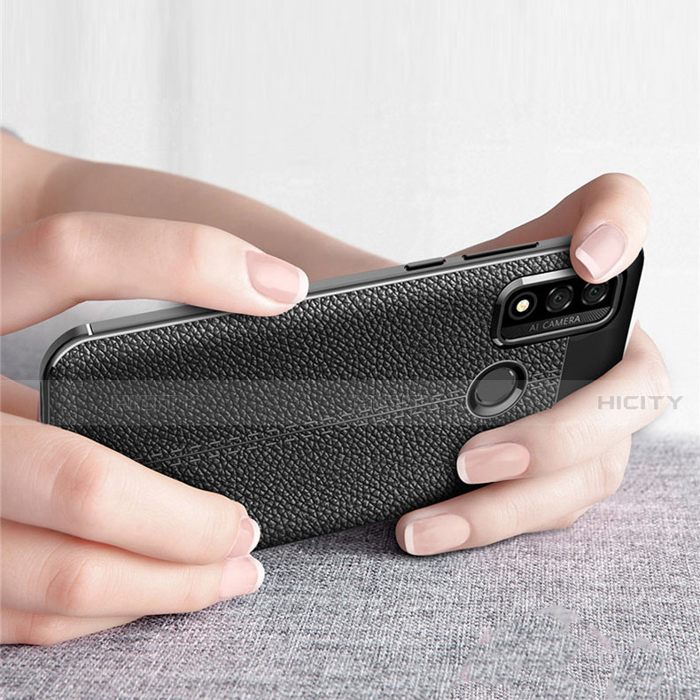 Silikon Hülle Handyhülle Gummi Schutzhülle Flexible Leder Tasche für Huawei Nova Lite 3 Plus