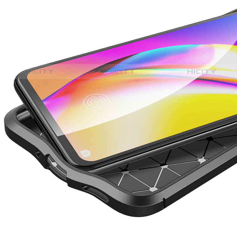 Silikon Hülle Handyhülle Gummi Schutzhülle Flexible Leder Tasche für Oppo A95 5G