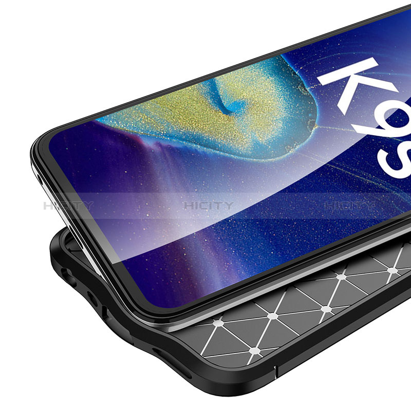 Silikon Hülle Handyhülle Gummi Schutzhülle Flexible Leder Tasche für Oppo K9S 5G