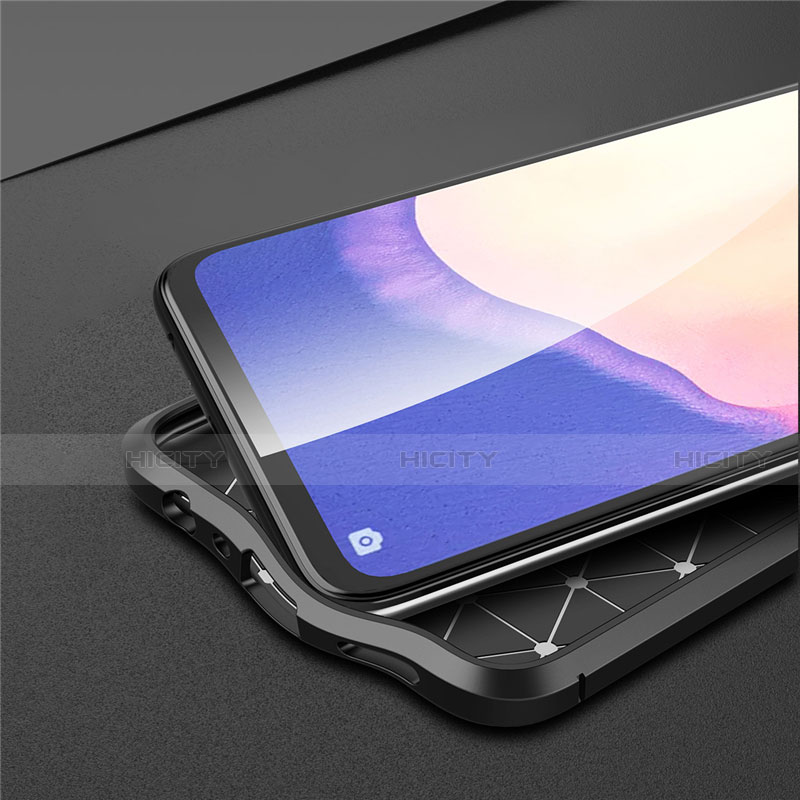 Silikon Hülle Handyhülle Gummi Schutzhülle Flexible Leder Tasche für Oppo Reno4 SE 5G