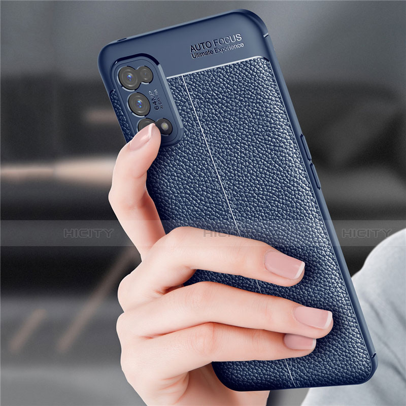 Silikon Hülle Handyhülle Gummi Schutzhülle Flexible Leder Tasche für Realme 7 Pro