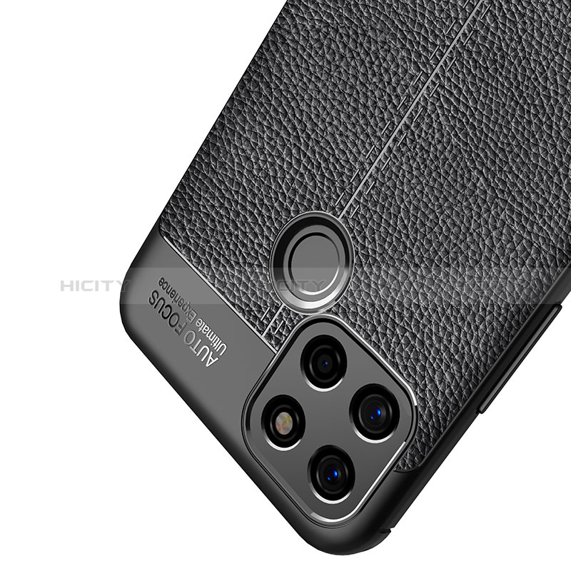 Silikon Hülle Handyhülle Gummi Schutzhülle Flexible Leder Tasche für Realme 7i RMX2193