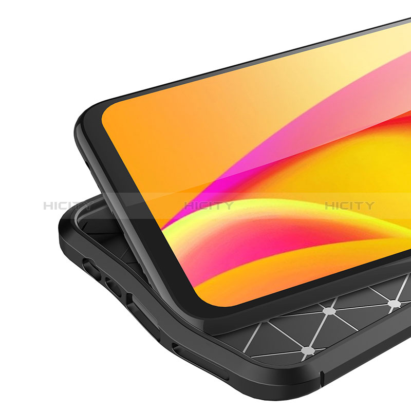 Silikon Hülle Handyhülle Gummi Schutzhülle Flexible Leder Tasche für Realme 7i RMX2193