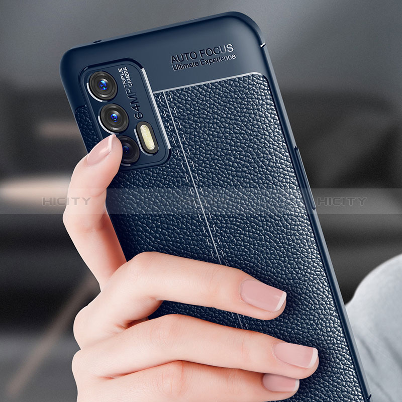 Silikon Hülle Handyhülle Gummi Schutzhülle Flexible Leder Tasche für Realme GT Neo 5G