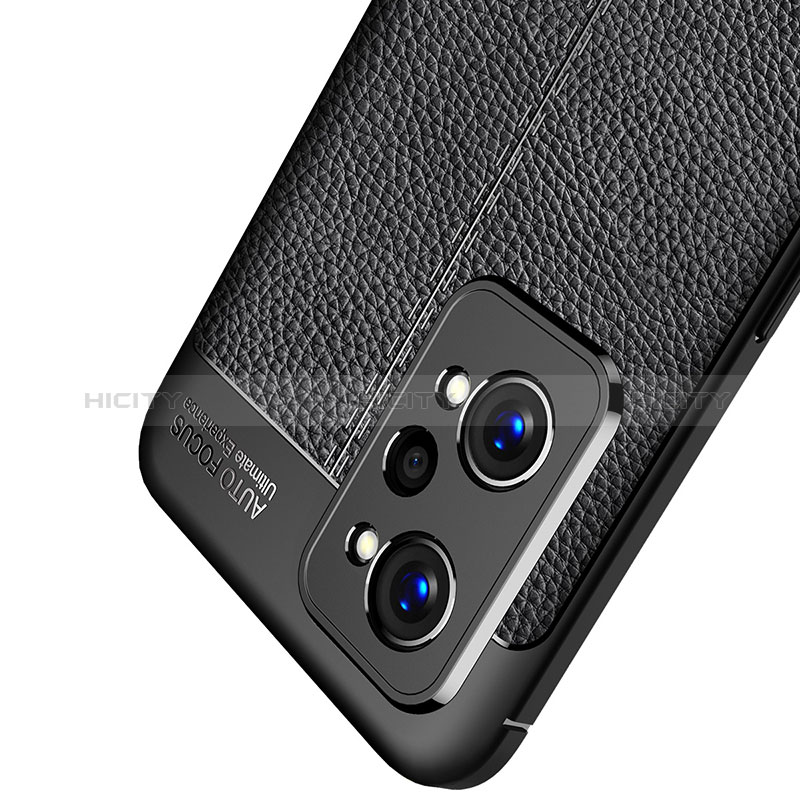 Silikon Hülle Handyhülle Gummi Schutzhülle Flexible Leder Tasche für Realme GT2 Pro 5G groß