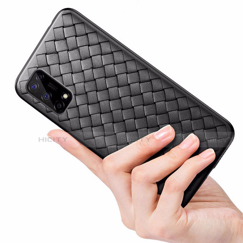 Silikon Hülle Handyhülle Gummi Schutzhülle Flexible Leder Tasche für Realme Narzo 30 Pro 5G groß