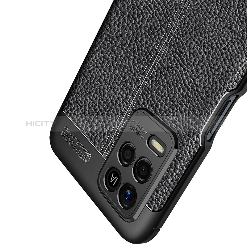 Silikon Hülle Handyhülle Gummi Schutzhülle Flexible Leder Tasche für Realme Q3i 5G groß