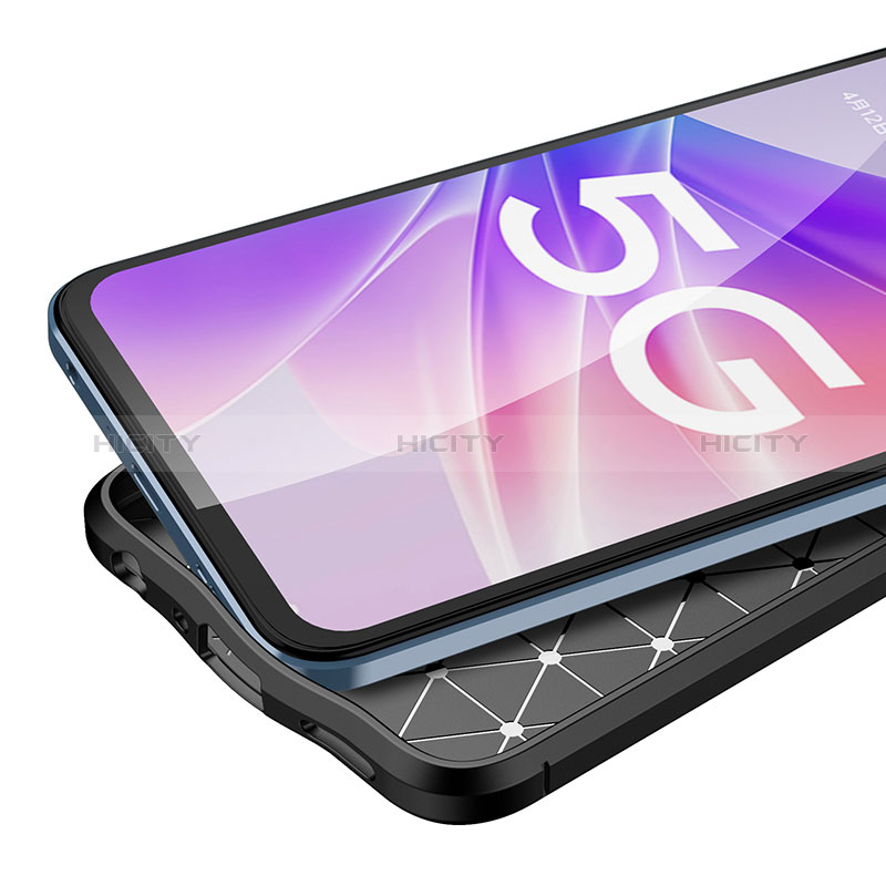 Silikon Hülle Handyhülle Gummi Schutzhülle Flexible Leder Tasche für Realme V23i 5G groß