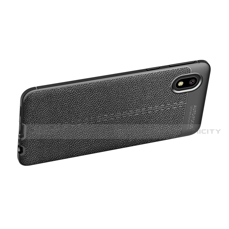 Silikon Hülle Handyhülle Gummi Schutzhülle Flexible Leder Tasche für Samsung Galaxy A01 Core