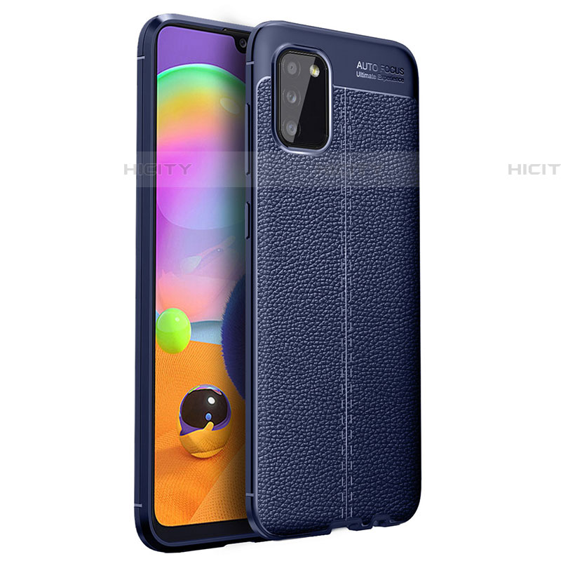 Silikon Hülle Handyhülle Gummi Schutzhülle Flexible Leder Tasche für Samsung Galaxy A03s