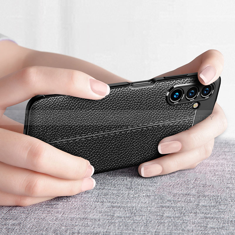 Silikon Hülle Handyhülle Gummi Schutzhülle Flexible Leder Tasche für Samsung Galaxy A04s