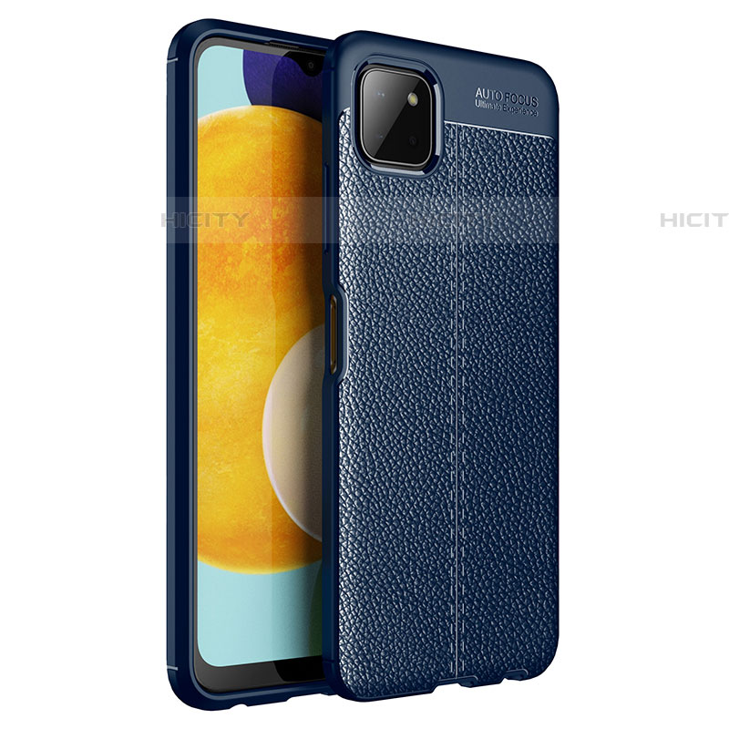 Silikon Hülle Handyhülle Gummi Schutzhülle Flexible Leder Tasche für Samsung Galaxy F42 5G groß