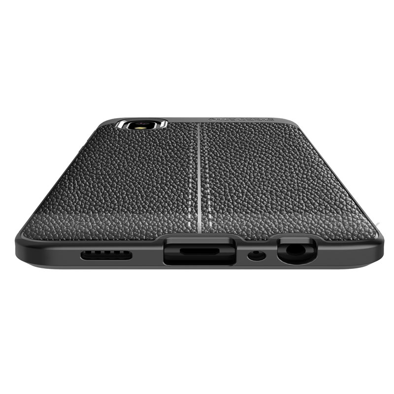 Silikon Hülle Handyhülle Gummi Schutzhülle Flexible Leder Tasche für Samsung Galaxy M01 Core