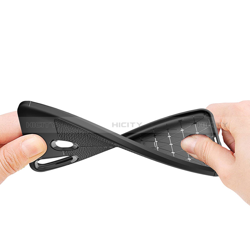 Silikon Hülle Handyhülle Gummi Schutzhülle Flexible Leder Tasche für Samsung Galaxy M20