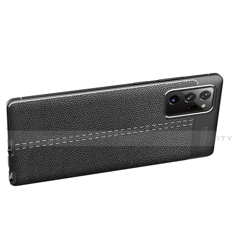 Silikon Hülle Handyhülle Gummi Schutzhülle Flexible Leder Tasche für Samsung Galaxy Note 20 Ultra 5G groß