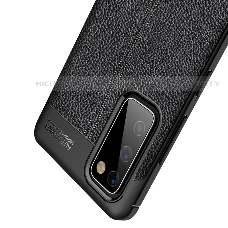 Silikon Hülle Handyhülle Gummi Schutzhülle Flexible Leder Tasche für Samsung Galaxy S20 Lite 5G