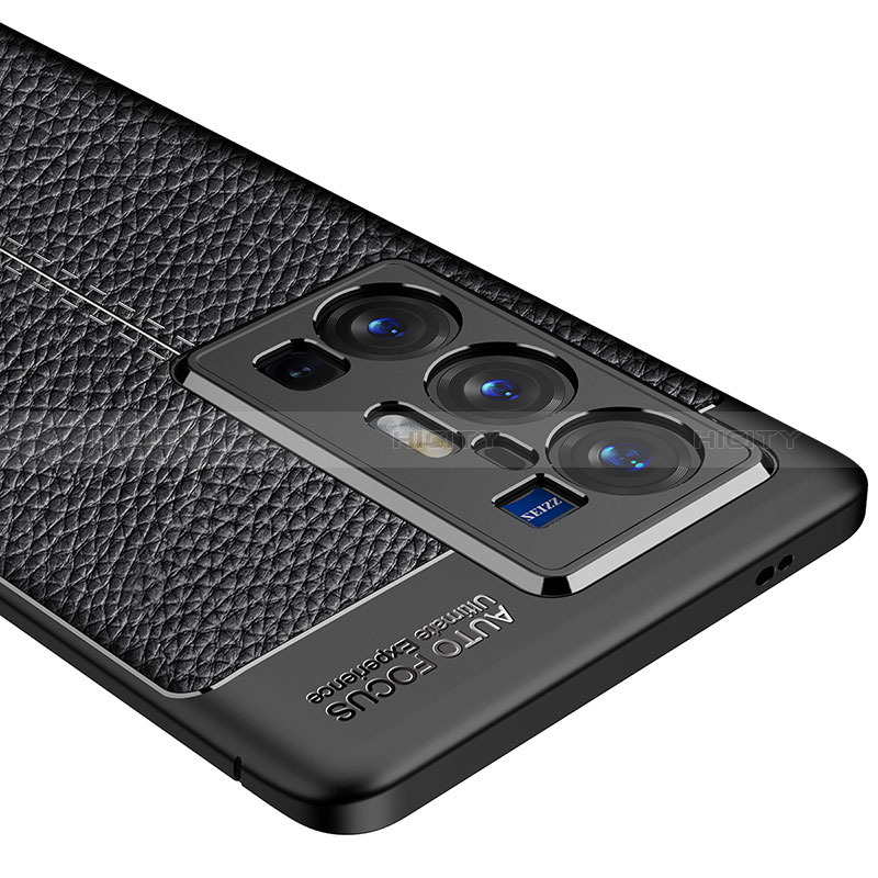 Silikon Hülle Handyhülle Gummi Schutzhülle Flexible Leder Tasche für Vivo X70 Pro+ Plus 5G