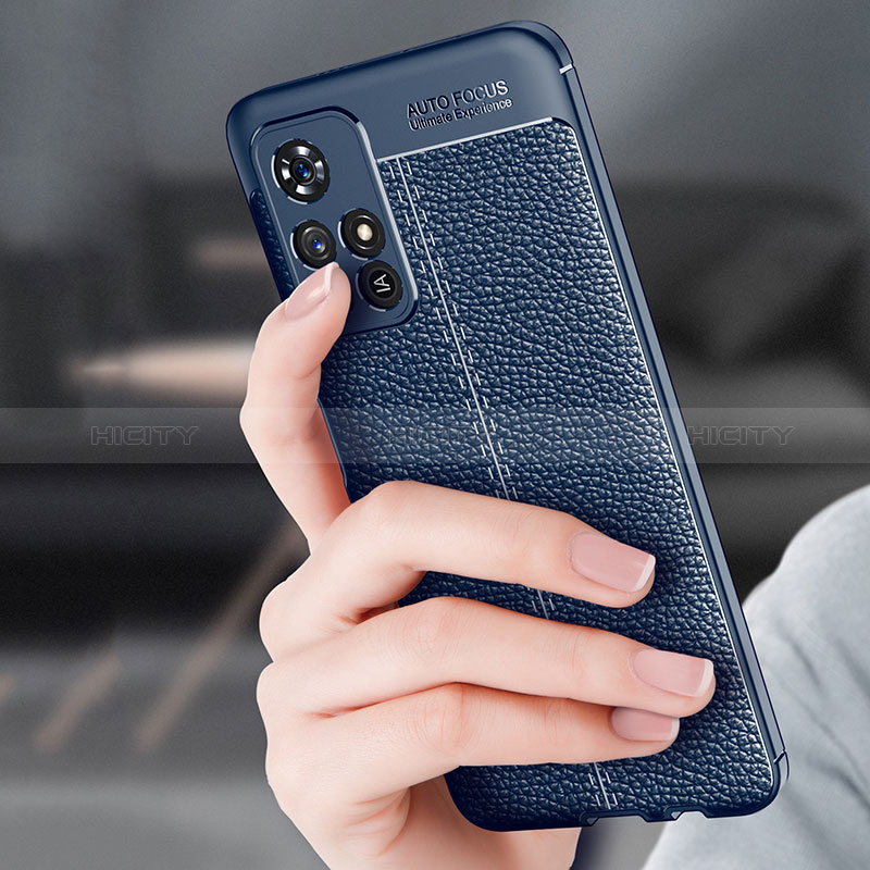 Silikon Hülle Handyhülle Gummi Schutzhülle Flexible Leder Tasche für Xiaomi Redmi Note 11T 5G groß