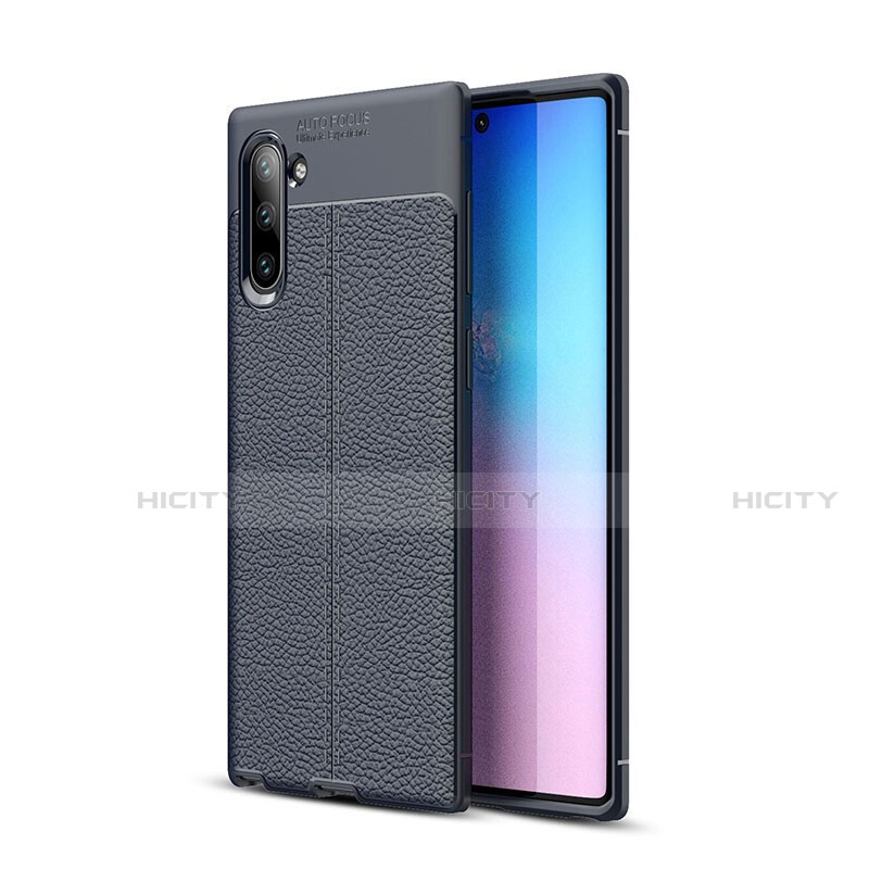 Silikon Hülle Handyhülle Gummi Schutzhülle Flexible Leder Tasche H03 für Samsung Galaxy Note 10 5G