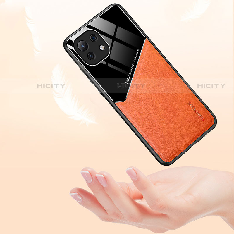 Silikon Hülle Handyhülle Gummi Schutzhülle Flexible Leder Tasche H05 für Xiaomi Mi 11 Lite 4G groß