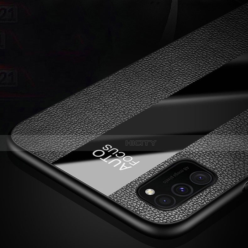 Silikon Hülle Handyhülle Gummi Schutzhülle Flexible Leder Tasche mit Magnetisch Fingerring Ständer T01 für Huawei Honor V30 Pro 5G groß