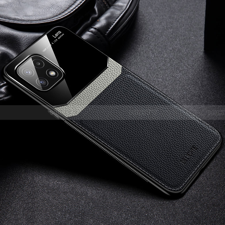 Silikon Hülle Handyhülle Gummi Schutzhülle Flexible Leder Tasche mit Magnetisch FL1 für Samsung Galaxy A22 5G