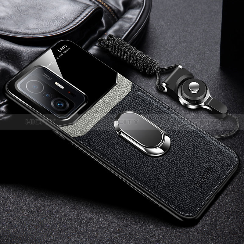 Silikon Hülle Handyhülle Gummi Schutzhülle Flexible Leder Tasche mit Magnetisch FL2 für Xiaomi Mi 11T 5G