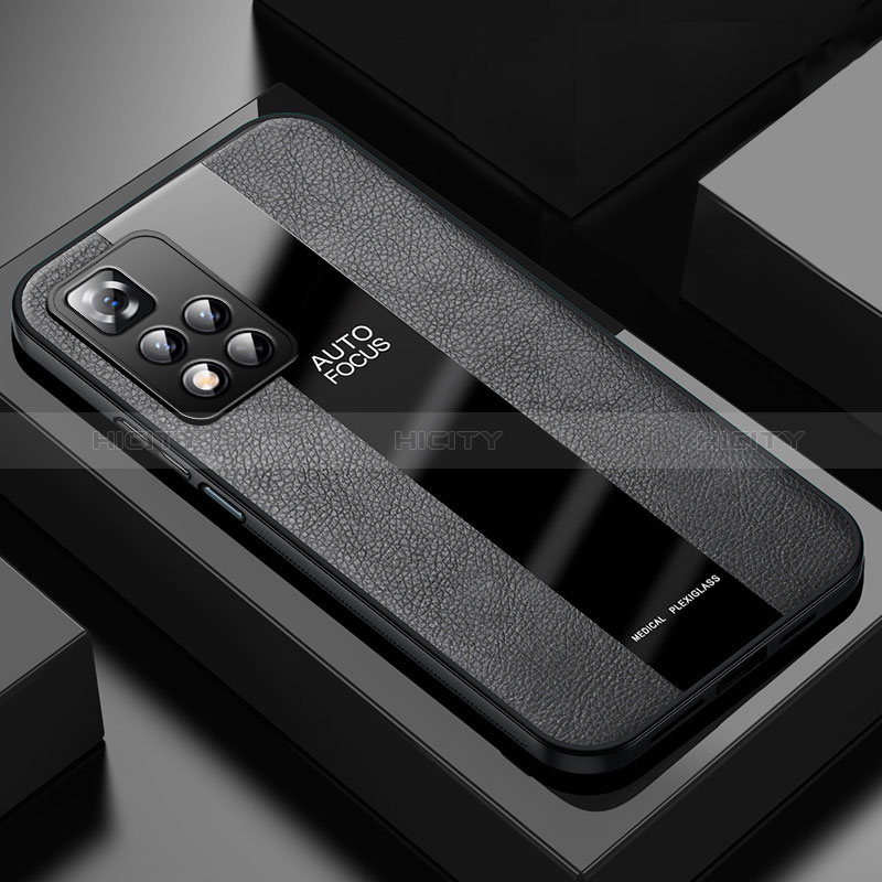Silikon Hülle Handyhülle Gummi Schutzhülle Flexible Leder Tasche PB1 für Xiaomi Mi 11i 5G (2022)