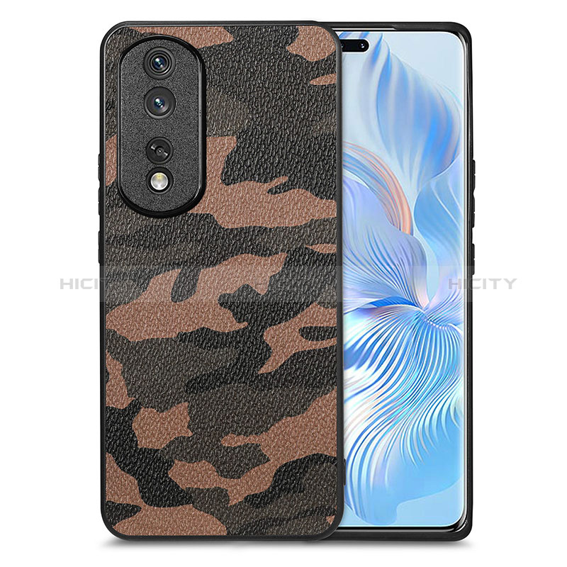 Silikon Hülle Handyhülle Gummi Schutzhülle Flexible Leder Tasche S01D für Huawei Honor 80 Pro 5G