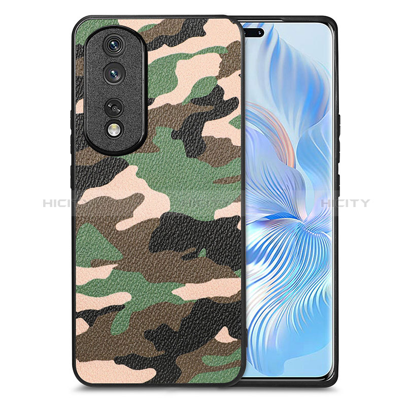 Silikon Hülle Handyhülle Gummi Schutzhülle Flexible Leder Tasche S01D für Huawei Honor 80 Pro Flat 5G